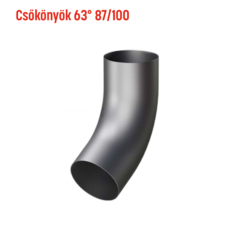 Csőkönyök 63°