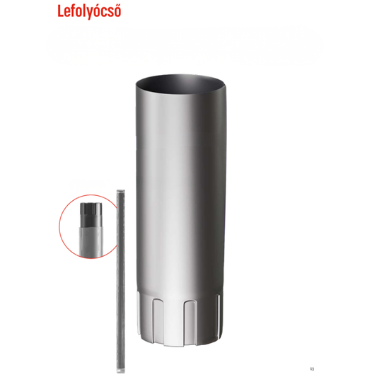 Lefolyócső 1m/3m