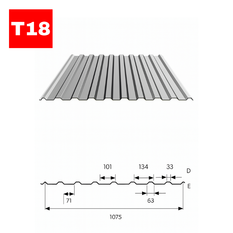 T18 Trapézlemez