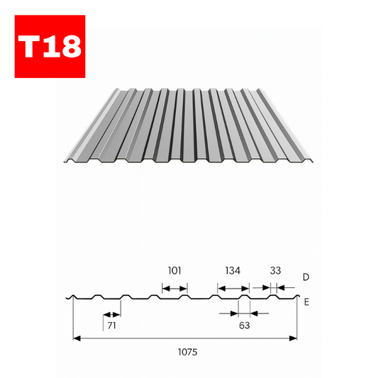 T18 Trapézlemez