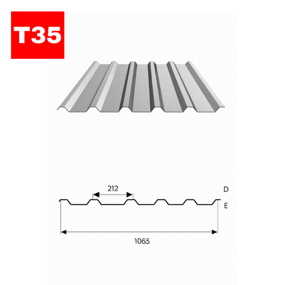 T35 Trapézlemez