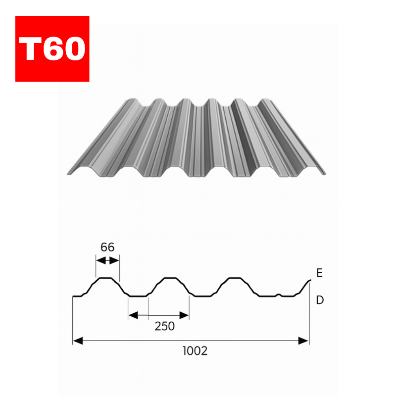 T60 Trapézlemez