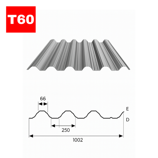 T60 Trapézlemez