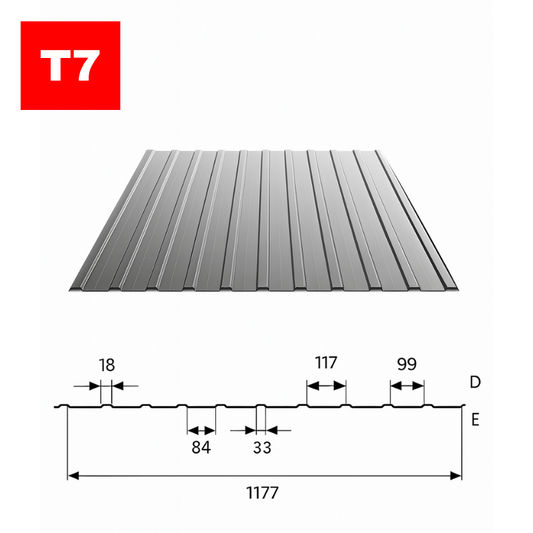 T7 Trapézlemez